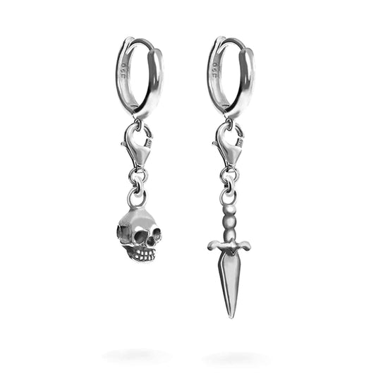 Skull & Dagger Earrings