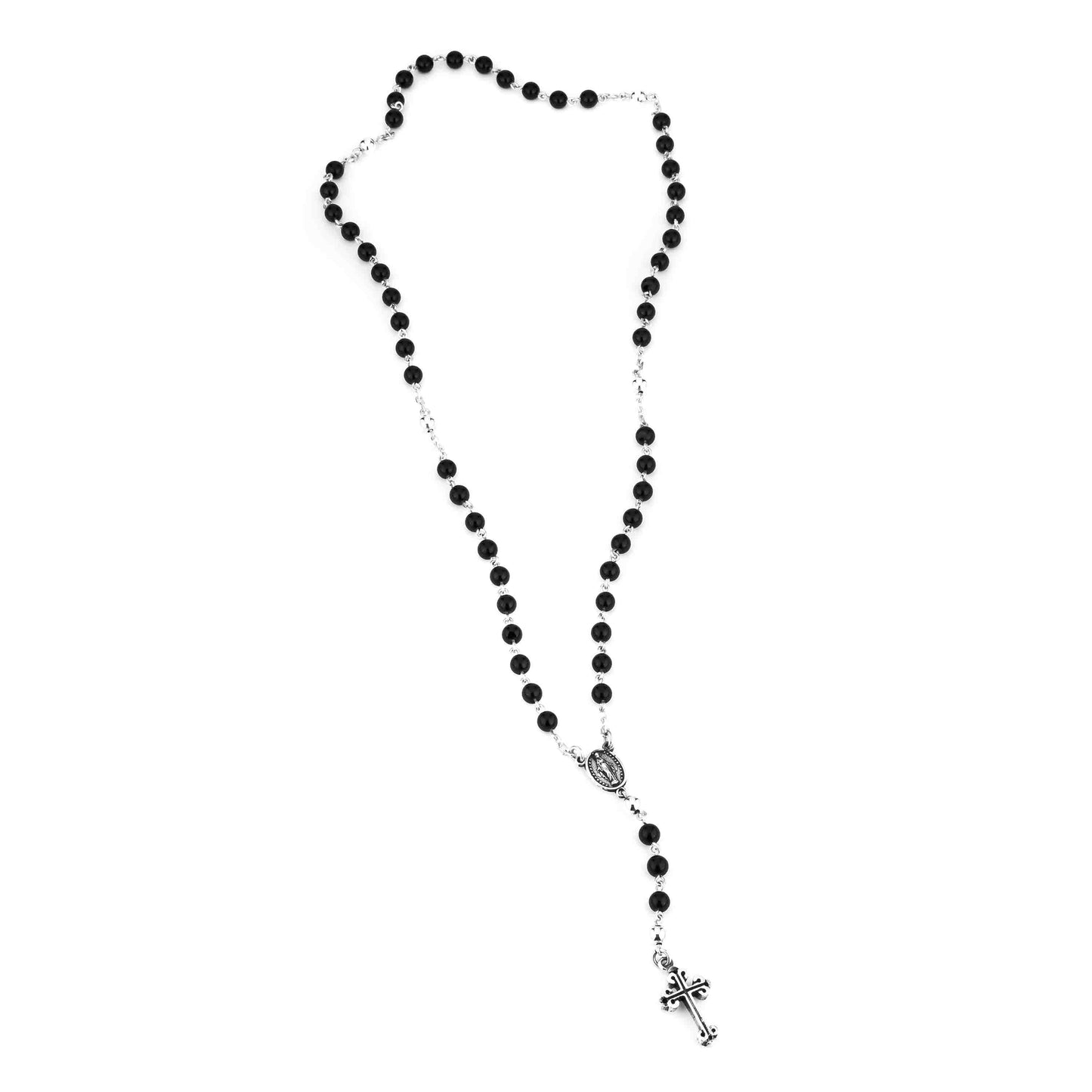 Natural Onyx Rosary