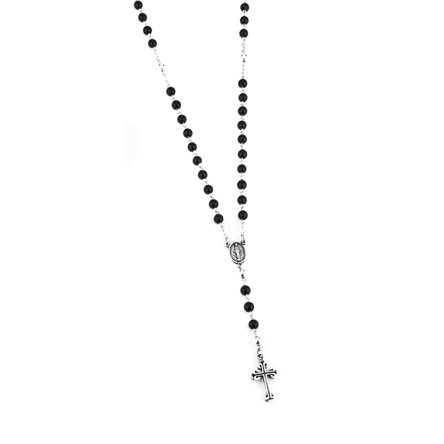 Natural Onyx Rosary