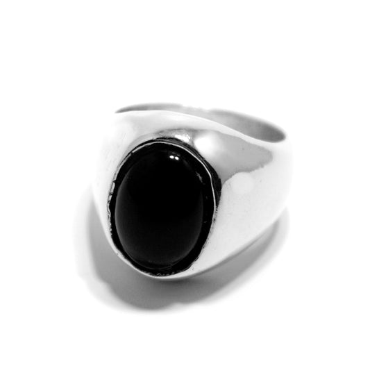 Oval Onyx Ring