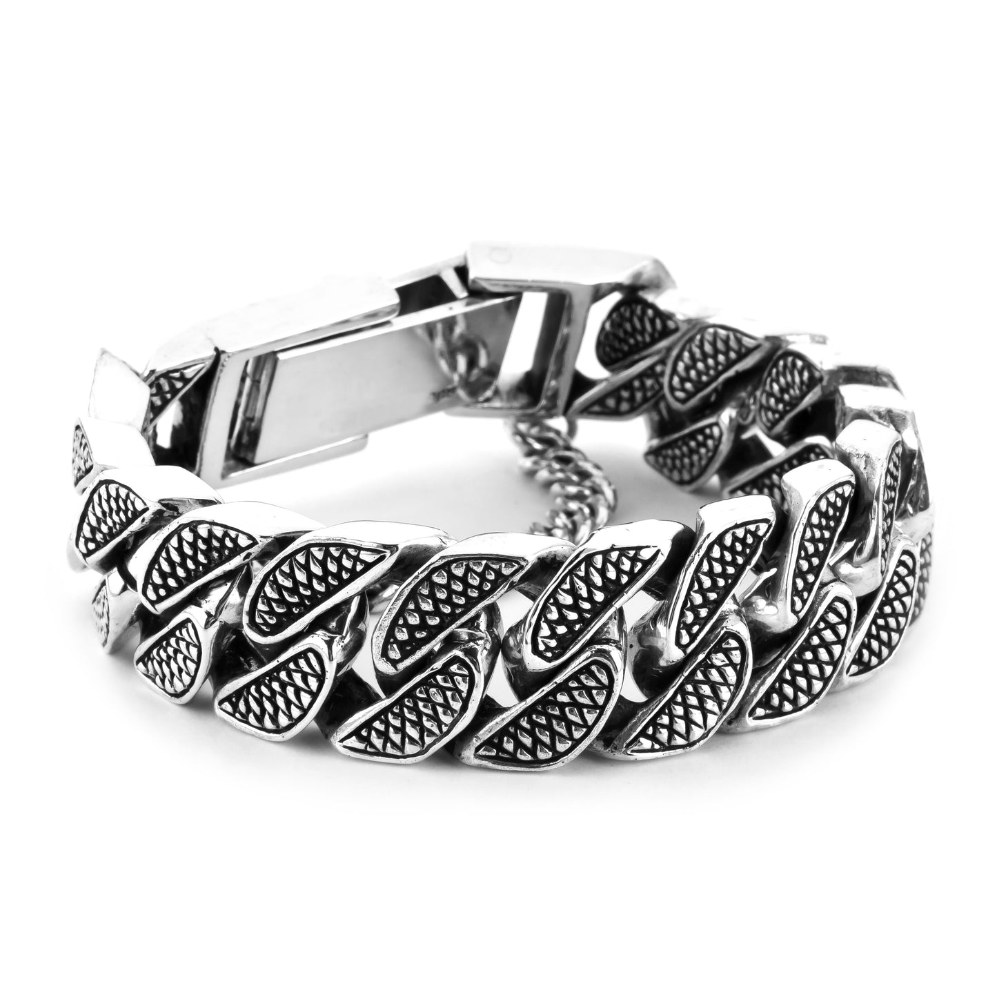 Snake Skin Link Bracelet