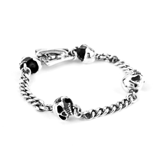 Skull Chain Bracelet