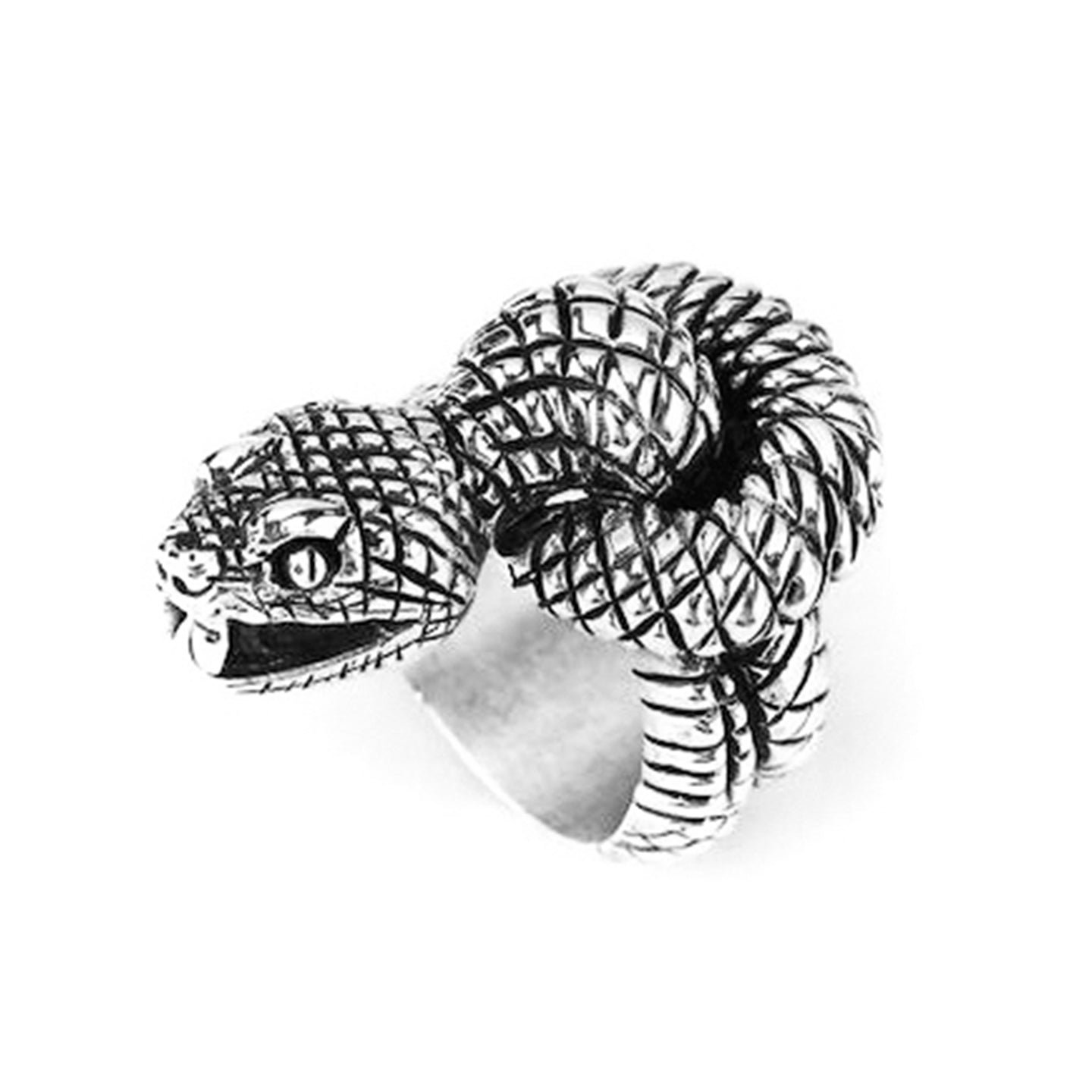 Knotted Snake Ring