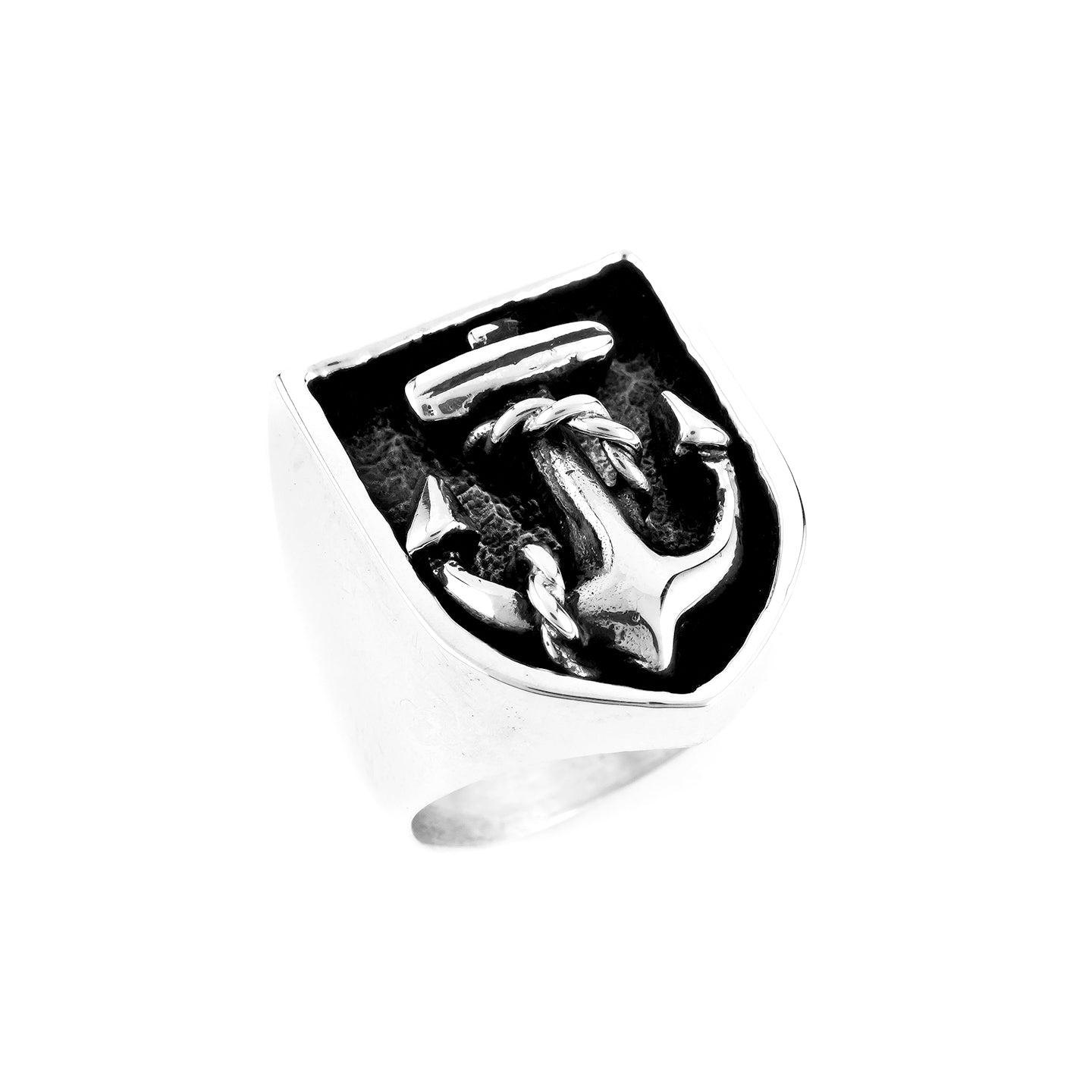 Anchor Shield Ring