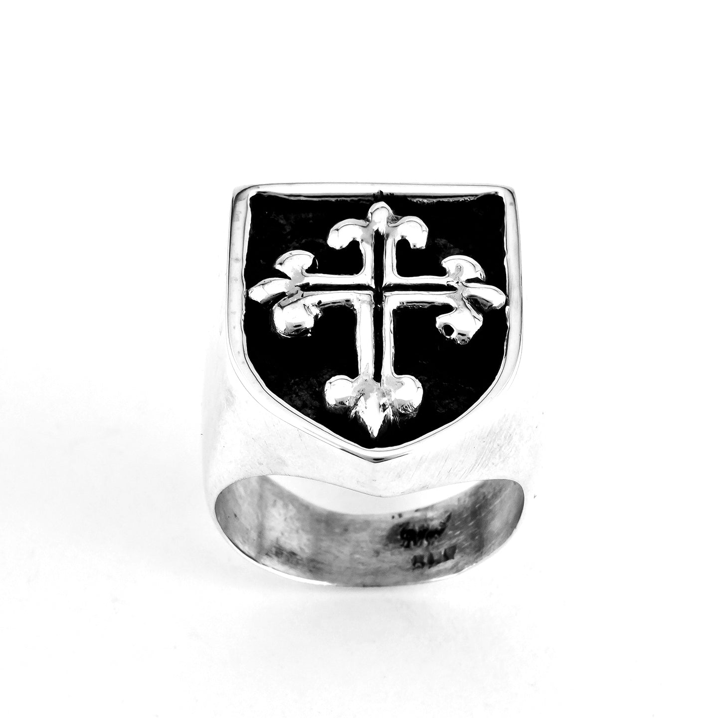 Cross Shield Ring