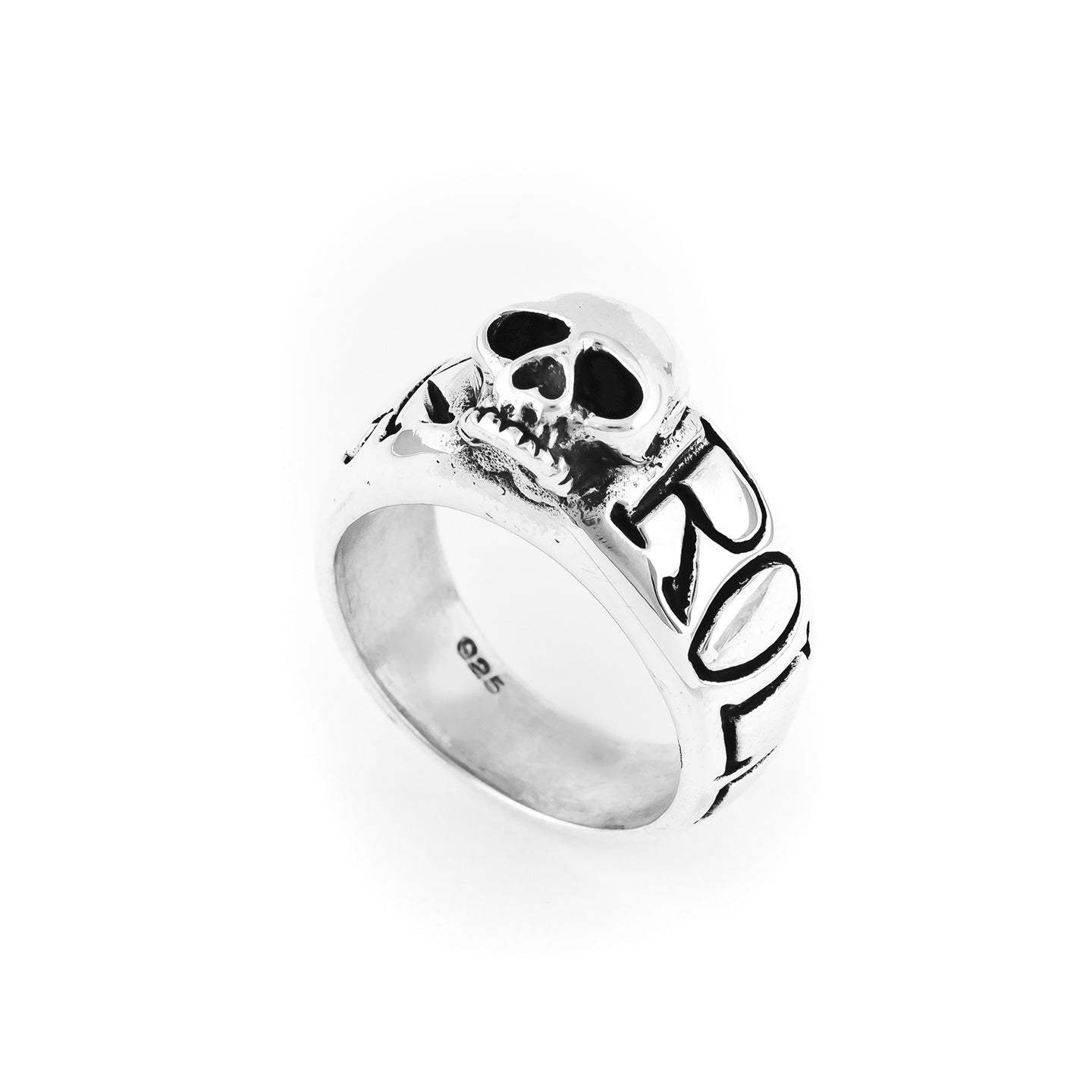 Rock & Roll Skull Ring