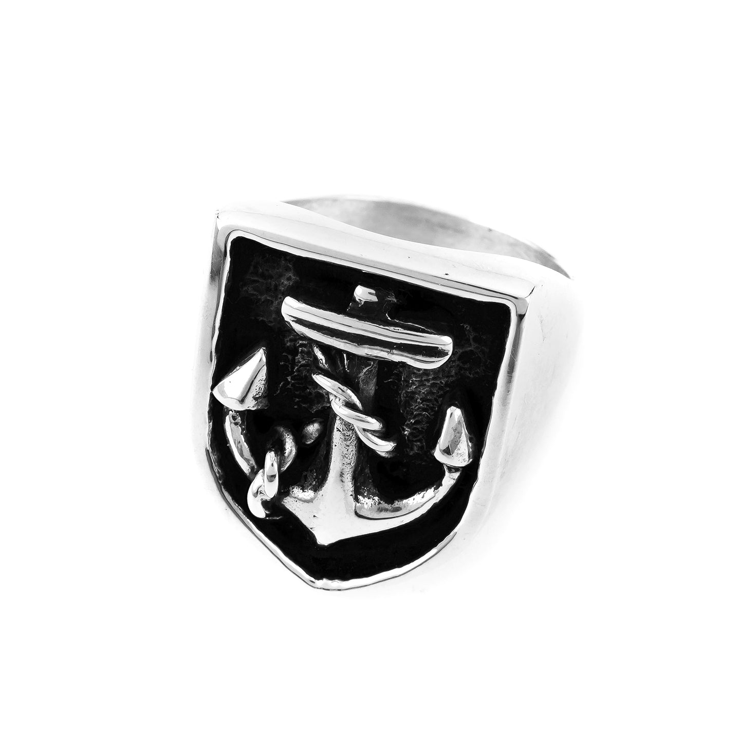 Anchor Shield Ring