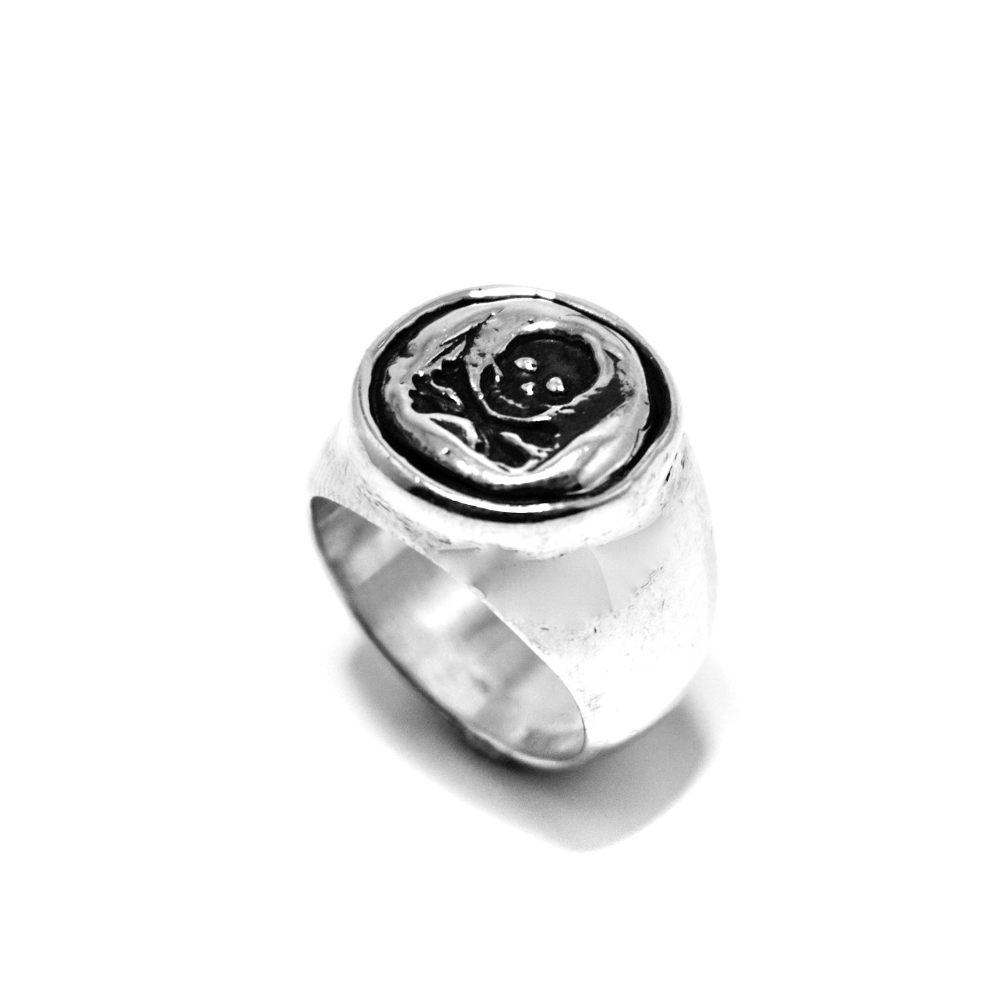 Skull & Crossbones Stamp Ring