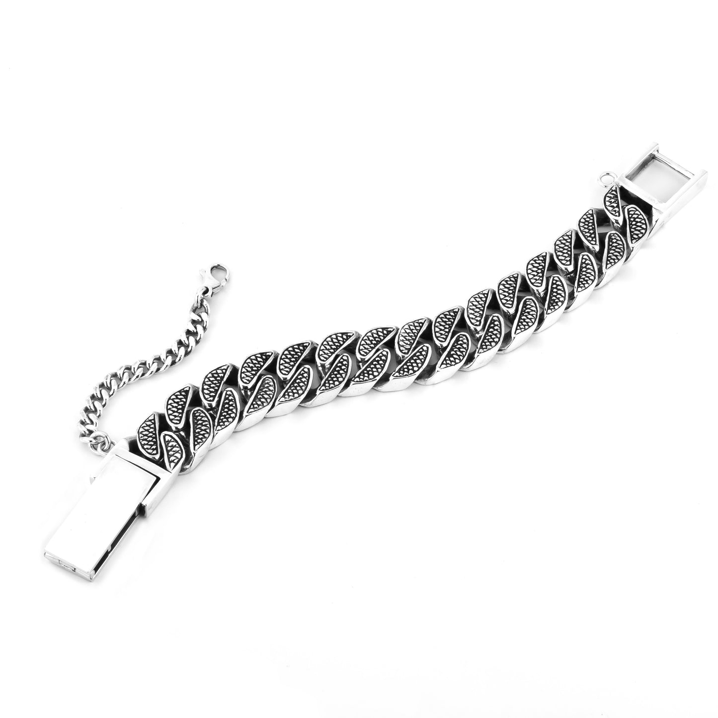 Snake Skin Link Bracelet