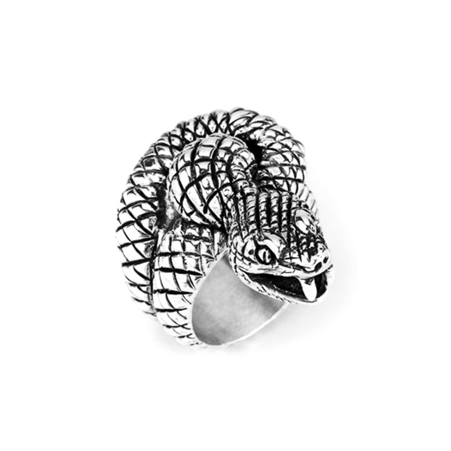 Knotted Snake Ring