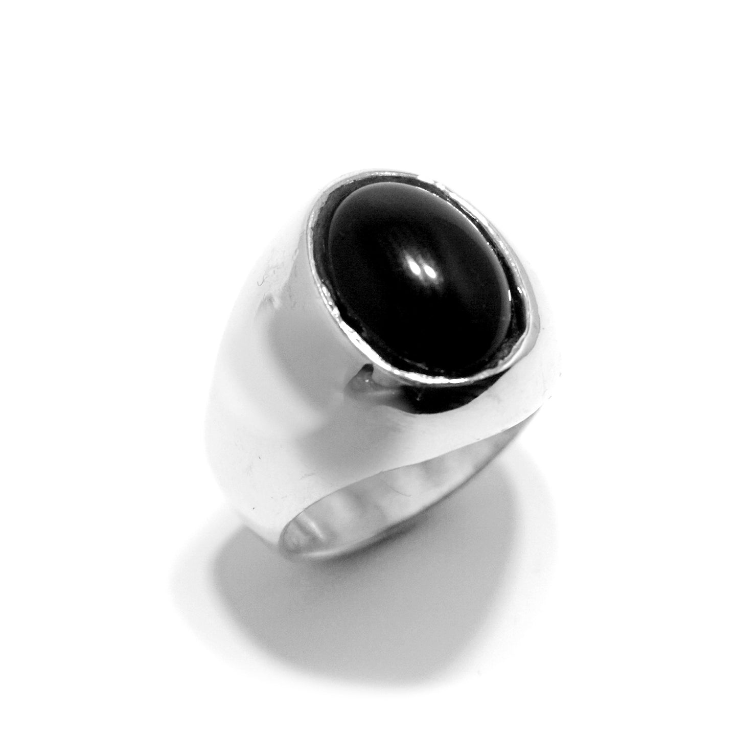 Oval Onyx Ring