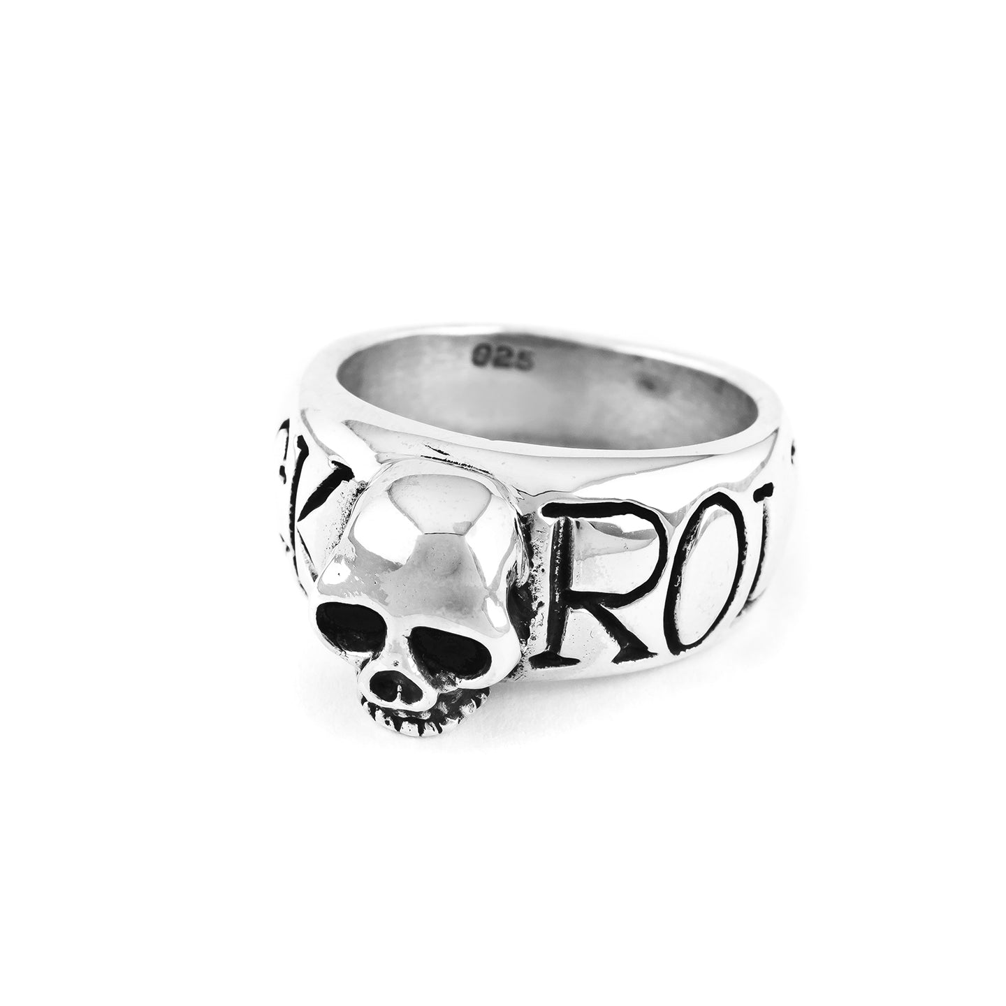 Rock & Roll Skull Ring