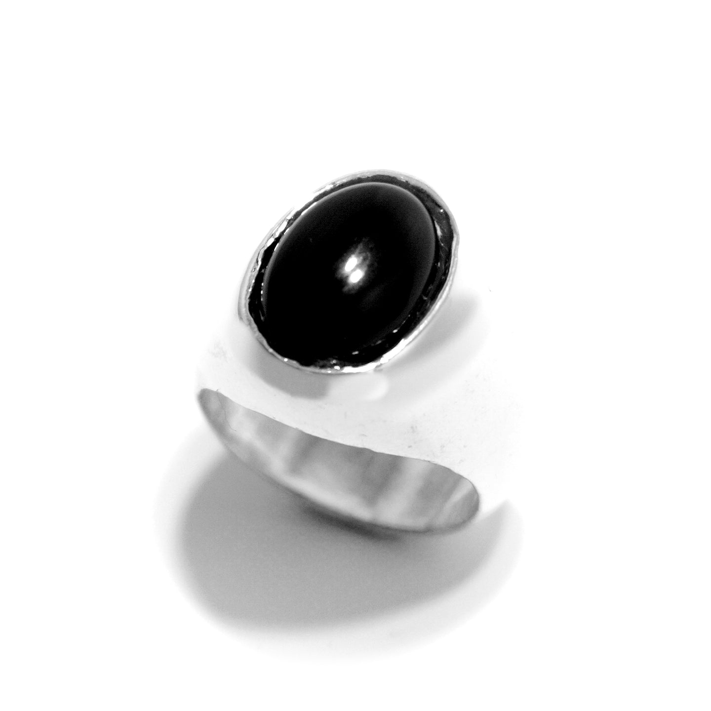 Oval Onyx Ring