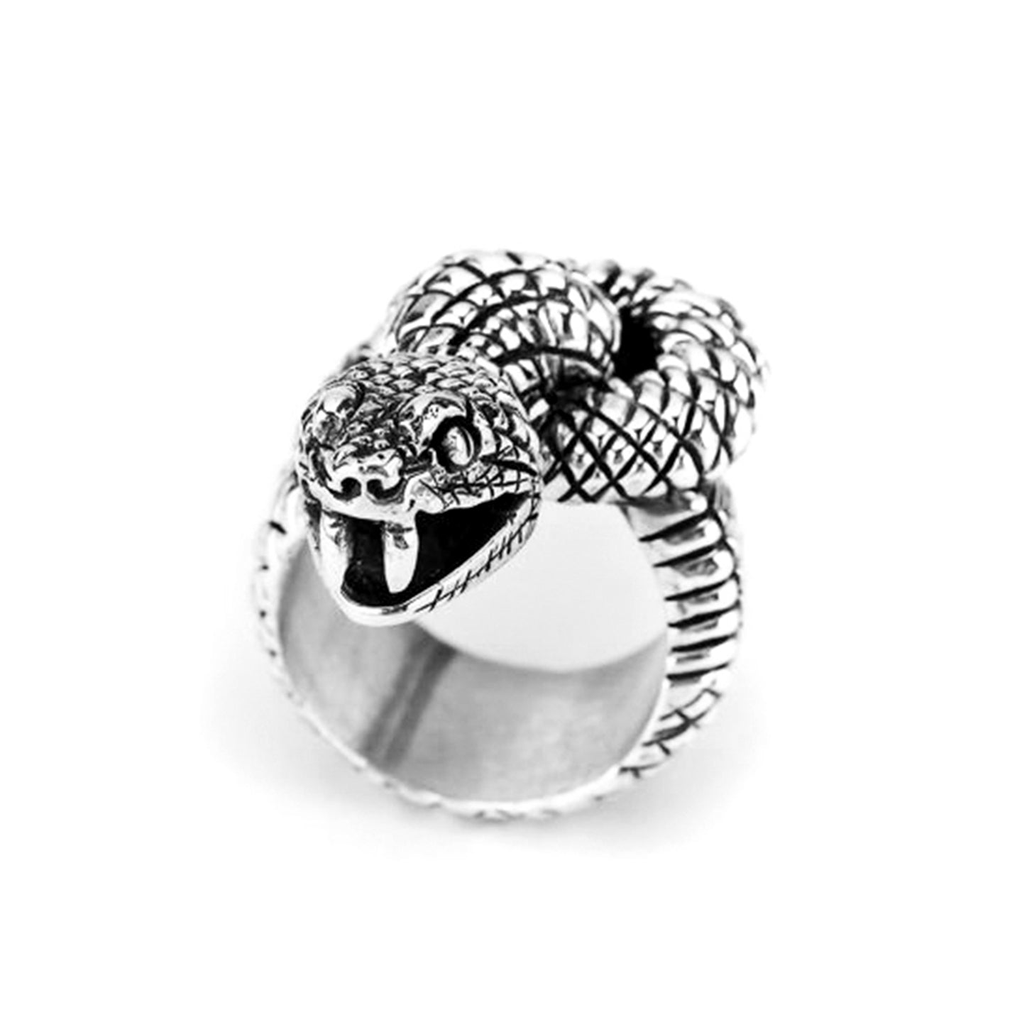 Knotted Snake Ring